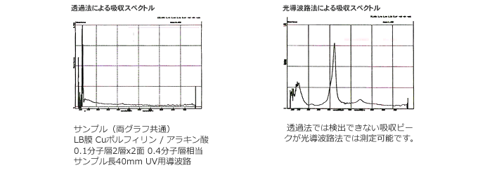 標準導波路による、超薄膜、固体表面の高感度測定